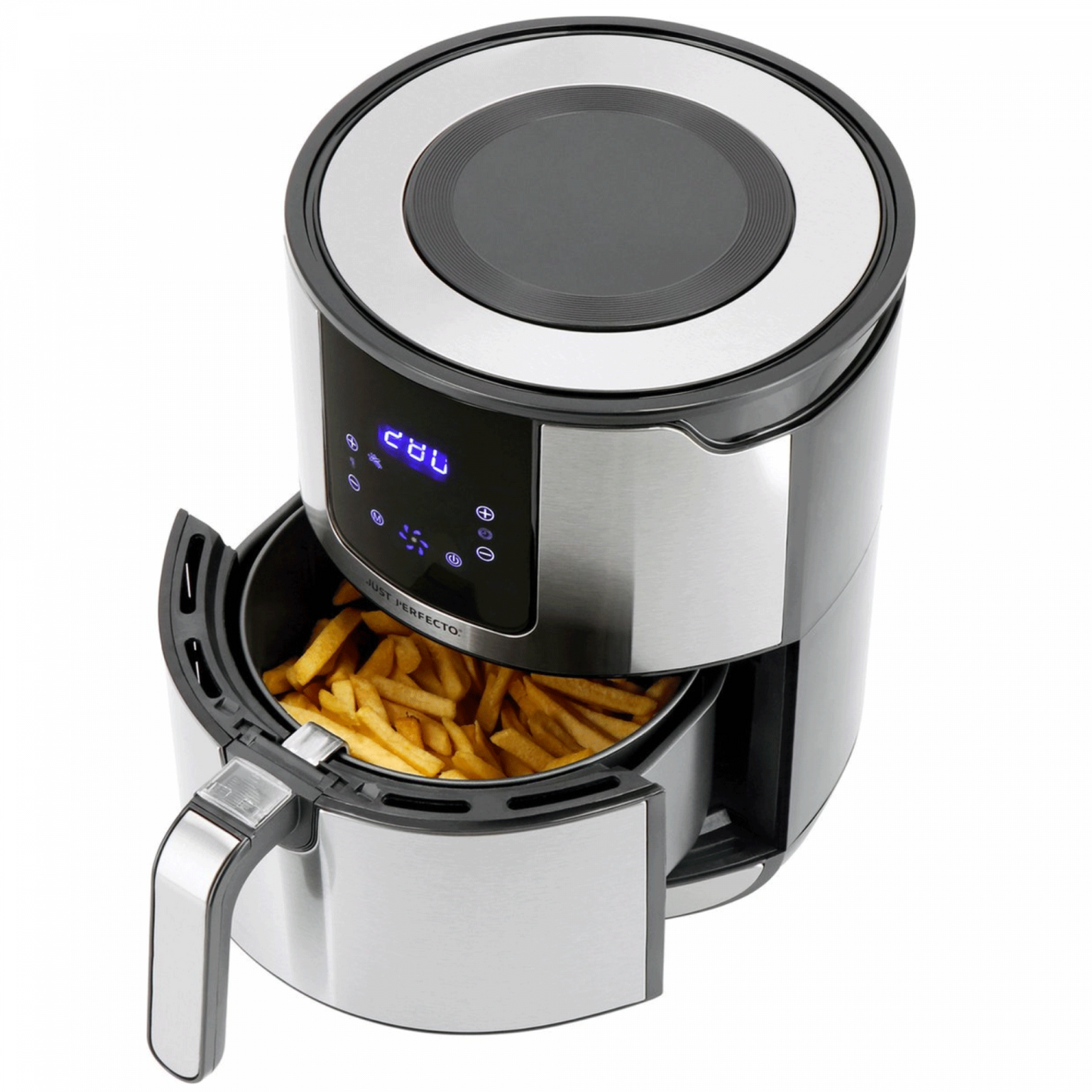 Just Perfecto -  JL-06: 1400 W Airfryer met touchscreen LED-display - 4L