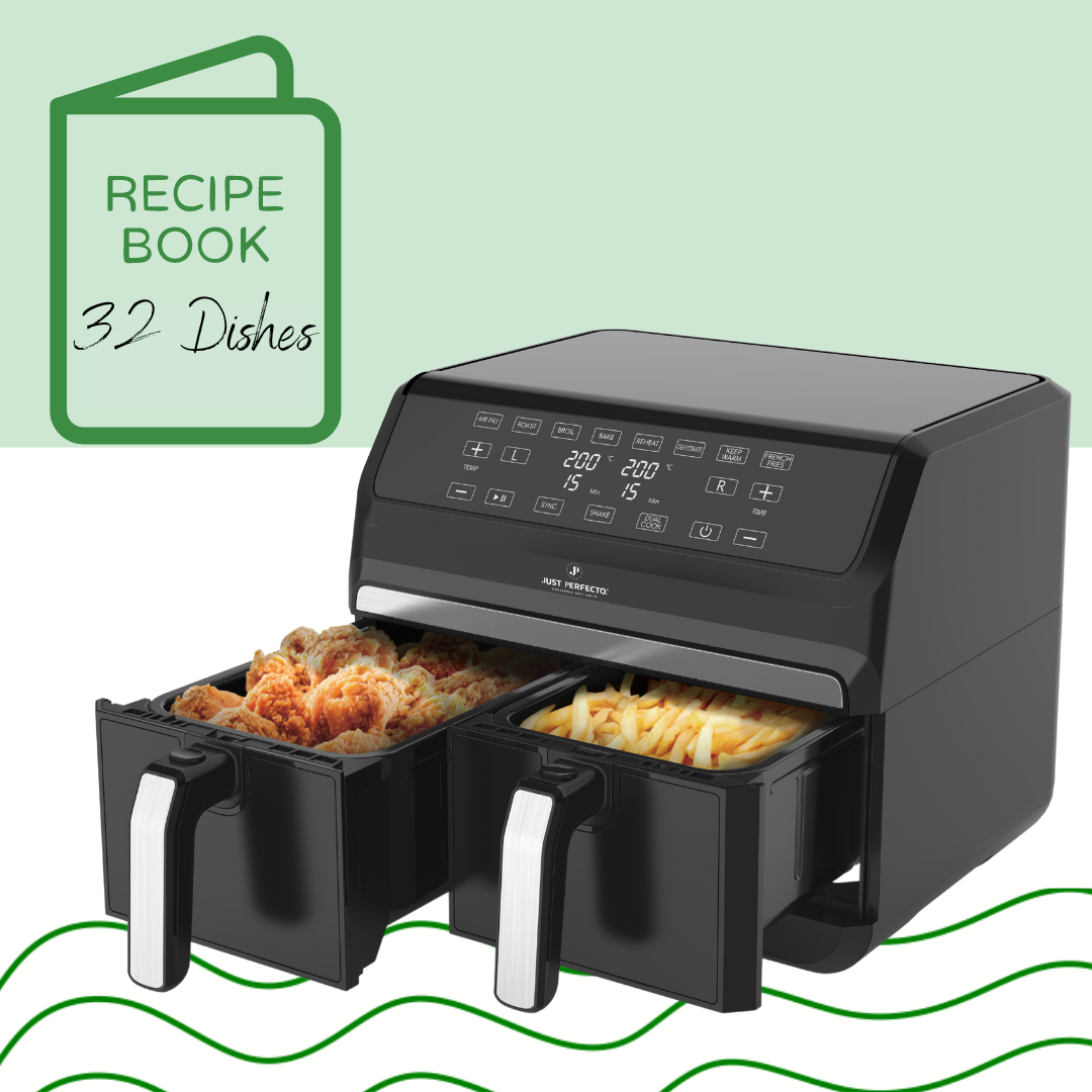 Just Perfecto - JL-09: 1700W 8-in-1 Airfryer XXL - 8L