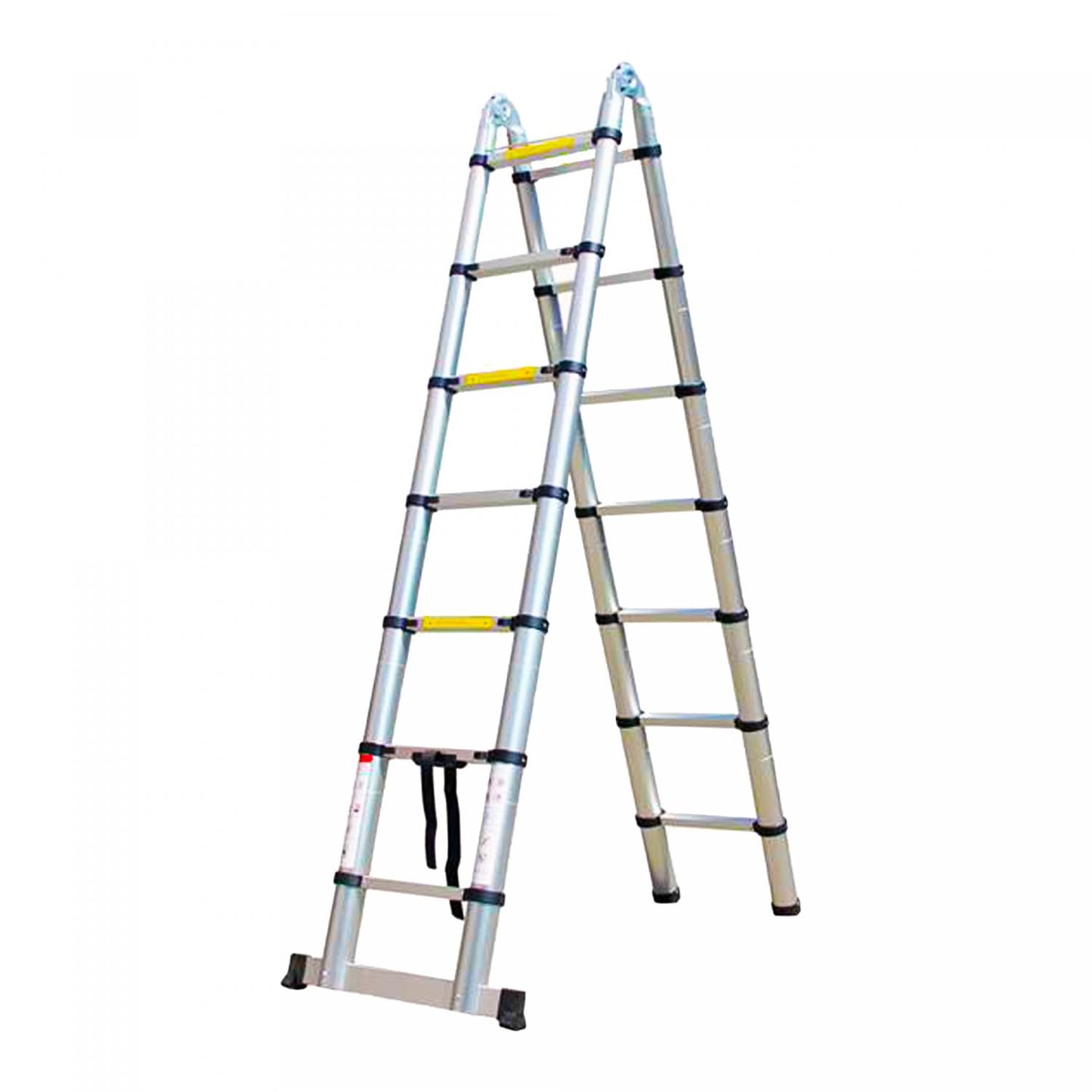 Herzberg HG-5440: Inschuifbare aluminium telescopische ladder - 4,4M