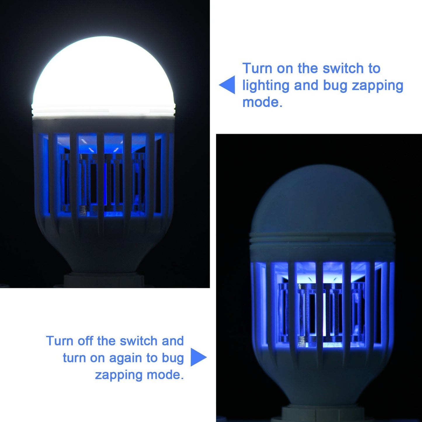 Cenocco CC - 9061: 2in1 insectendoder - muggenval - werende lamp